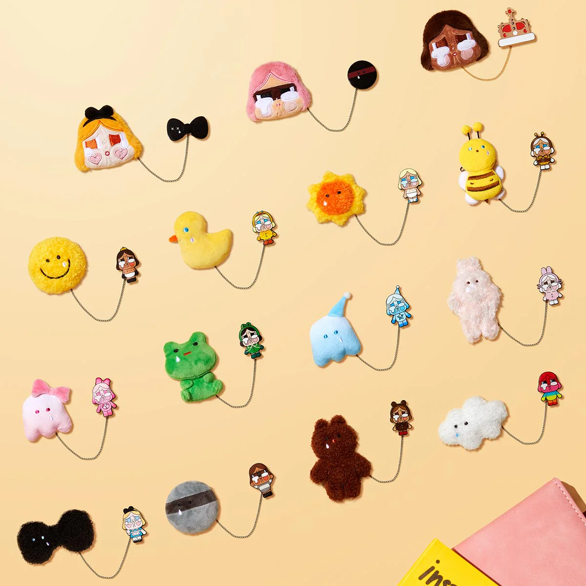 CryBaby Crying Again Series - Plush Badge Display (12 pcs) – Image 2