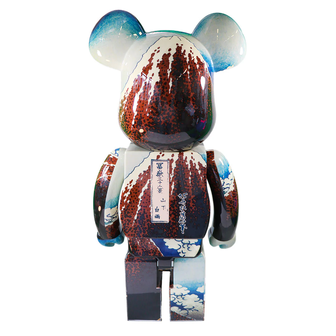 1000% Bearbrick Hokusai Katsushika - Thirty-six Views of Mount Fuji (Sanka Haju) – Image 4