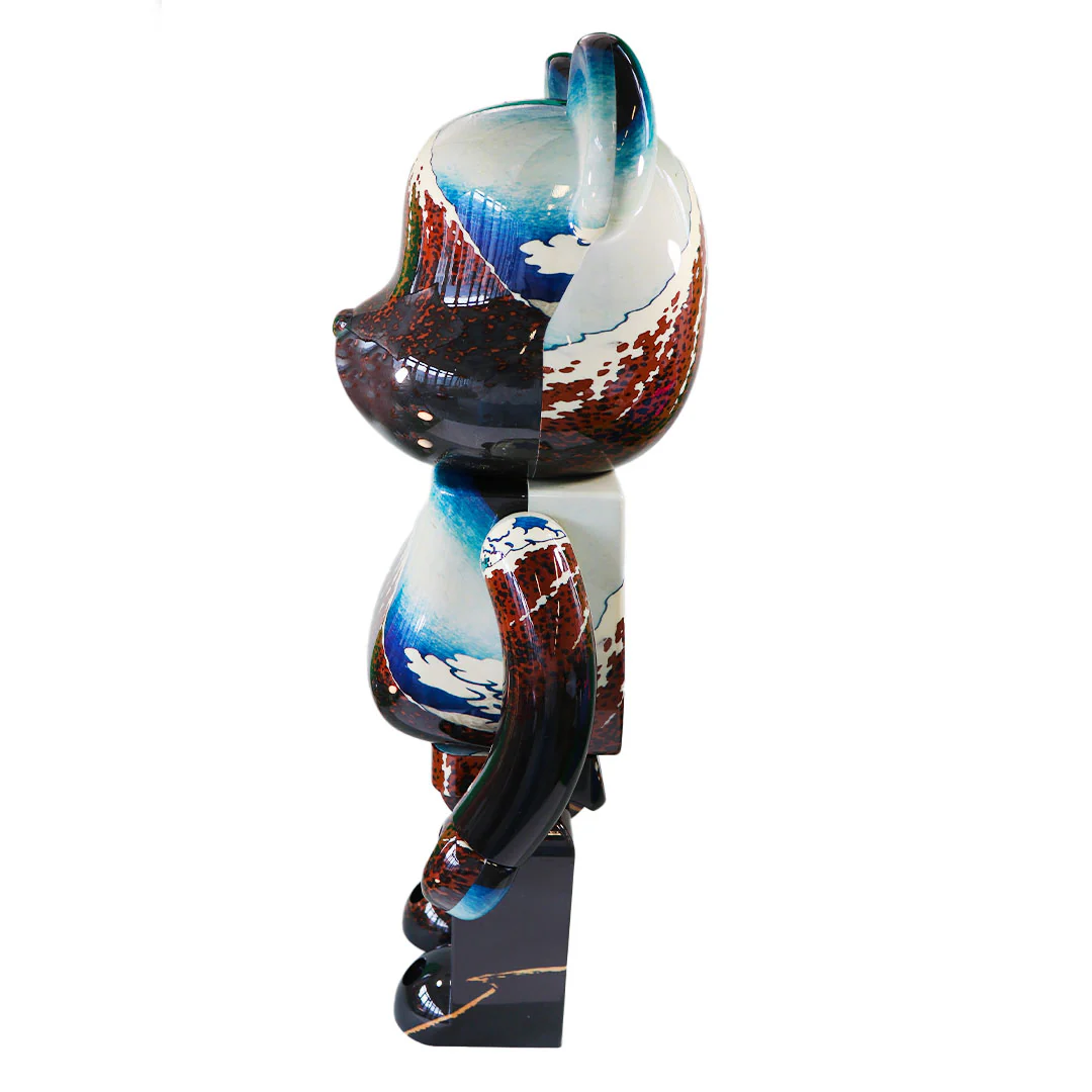 1000% Bearbrick Hokusai Katsushika - Thirty-six Views of Mount Fuji (Sanka Haju) – Image 3