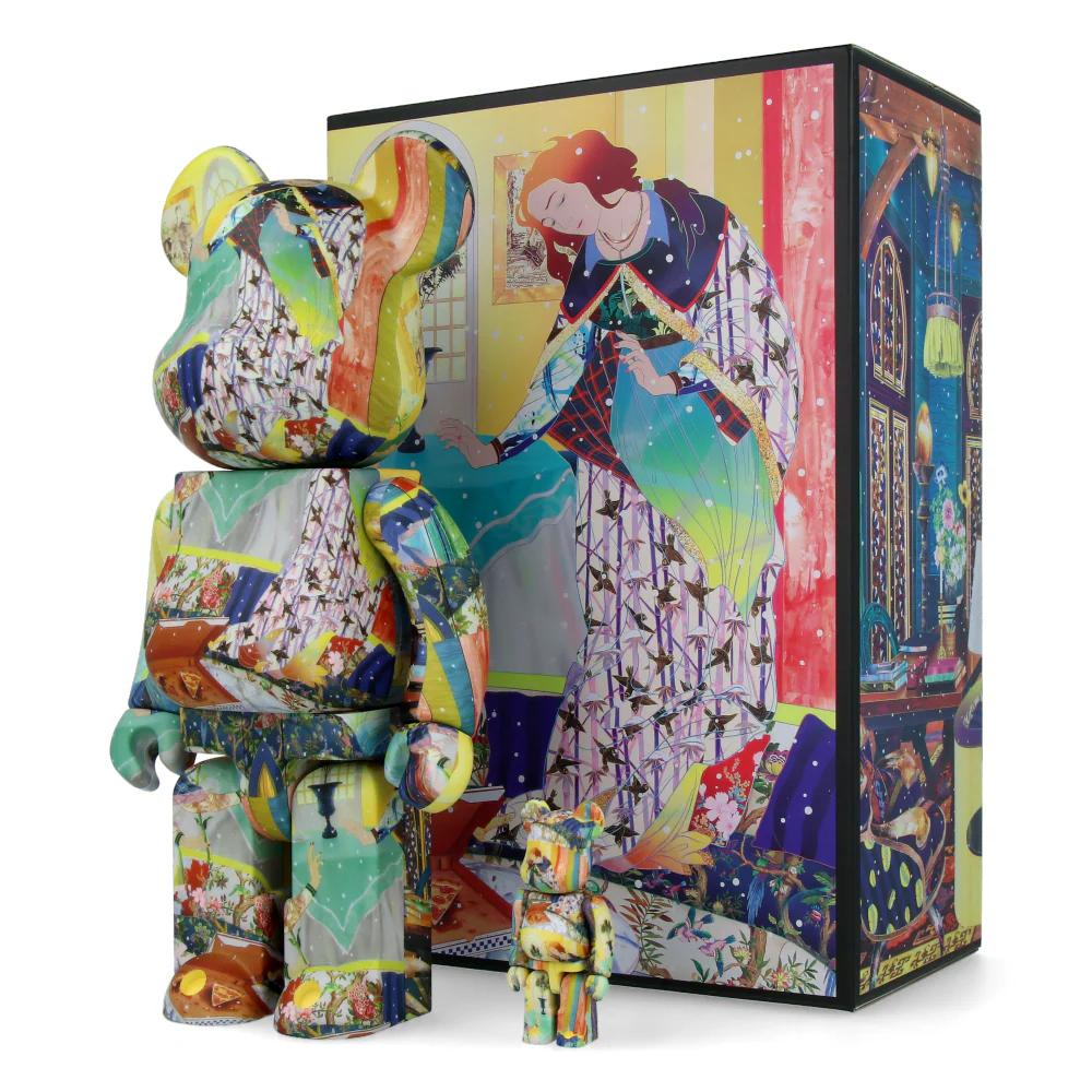 400% + 100% Bearbrick Tomakazu Matsuyama – Image 3